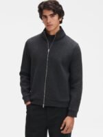 Cashmere Zip Up