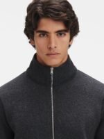 Cashmere Zip Up