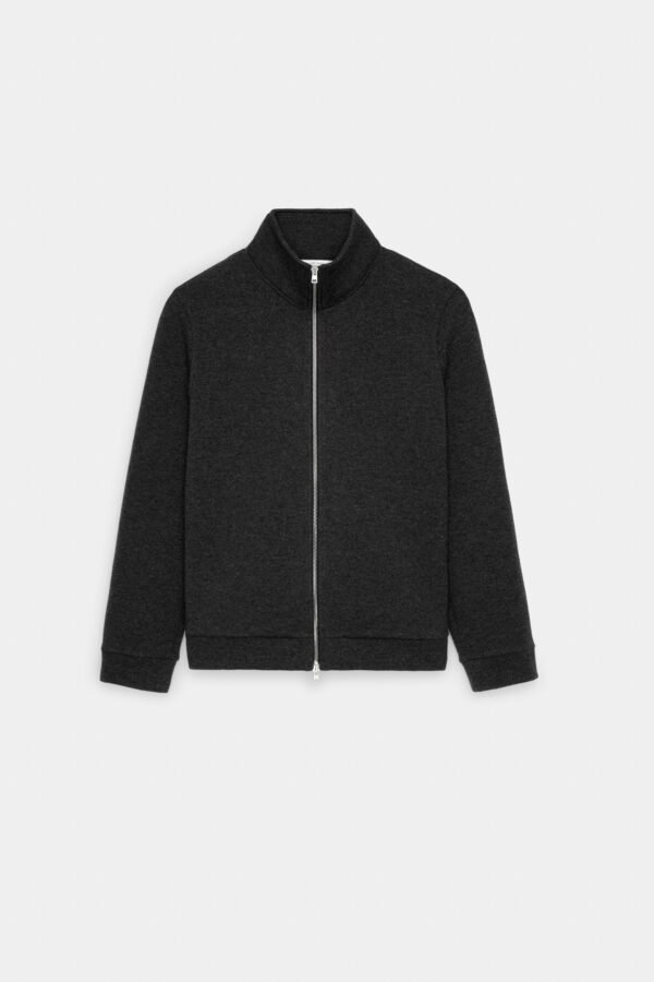 Cashmere Zip Up