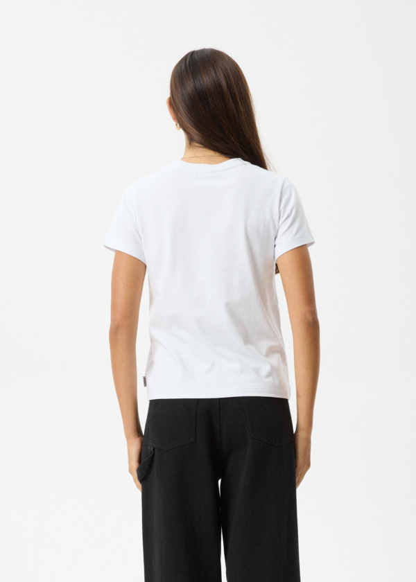 AFENDS Womens Sun Siren - Regular Tee - White