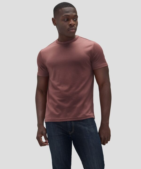 Men's Merino Crew Neck T-Shirt