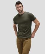 Men's Merino Crew Neck T-Shirt