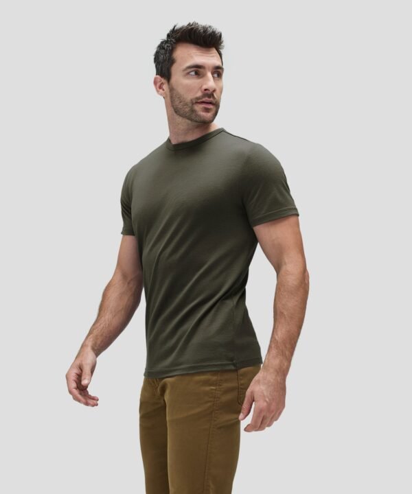 Men's Merino Crew Neck T-Shirt