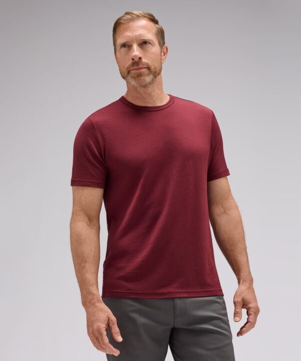 Men's Merino Crew Neck T-Shirt