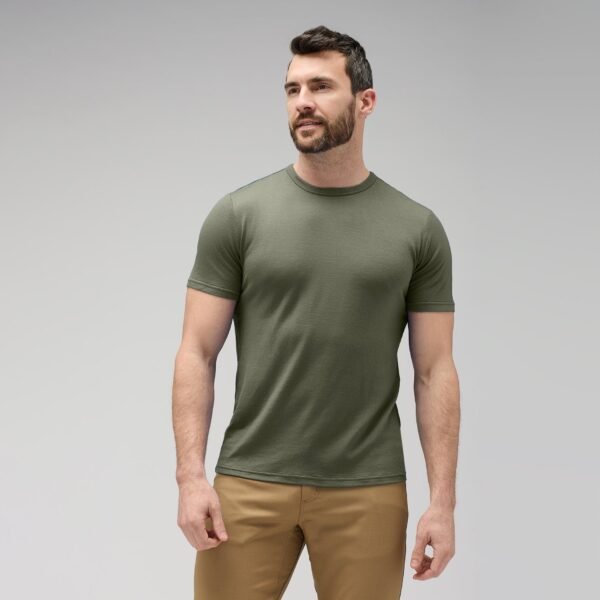 Men's Merino Crew Neck T-Shirt